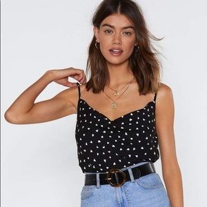 Nasty Gal Cowl Neck Cami
